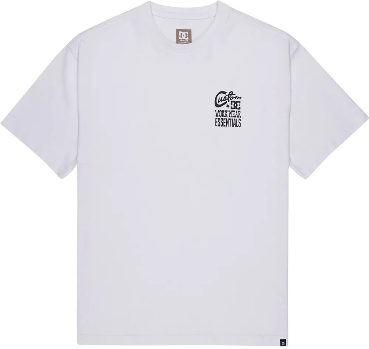 Dc Shoes Knotted T-shirt Met Korte Mouwen XL Man Wit