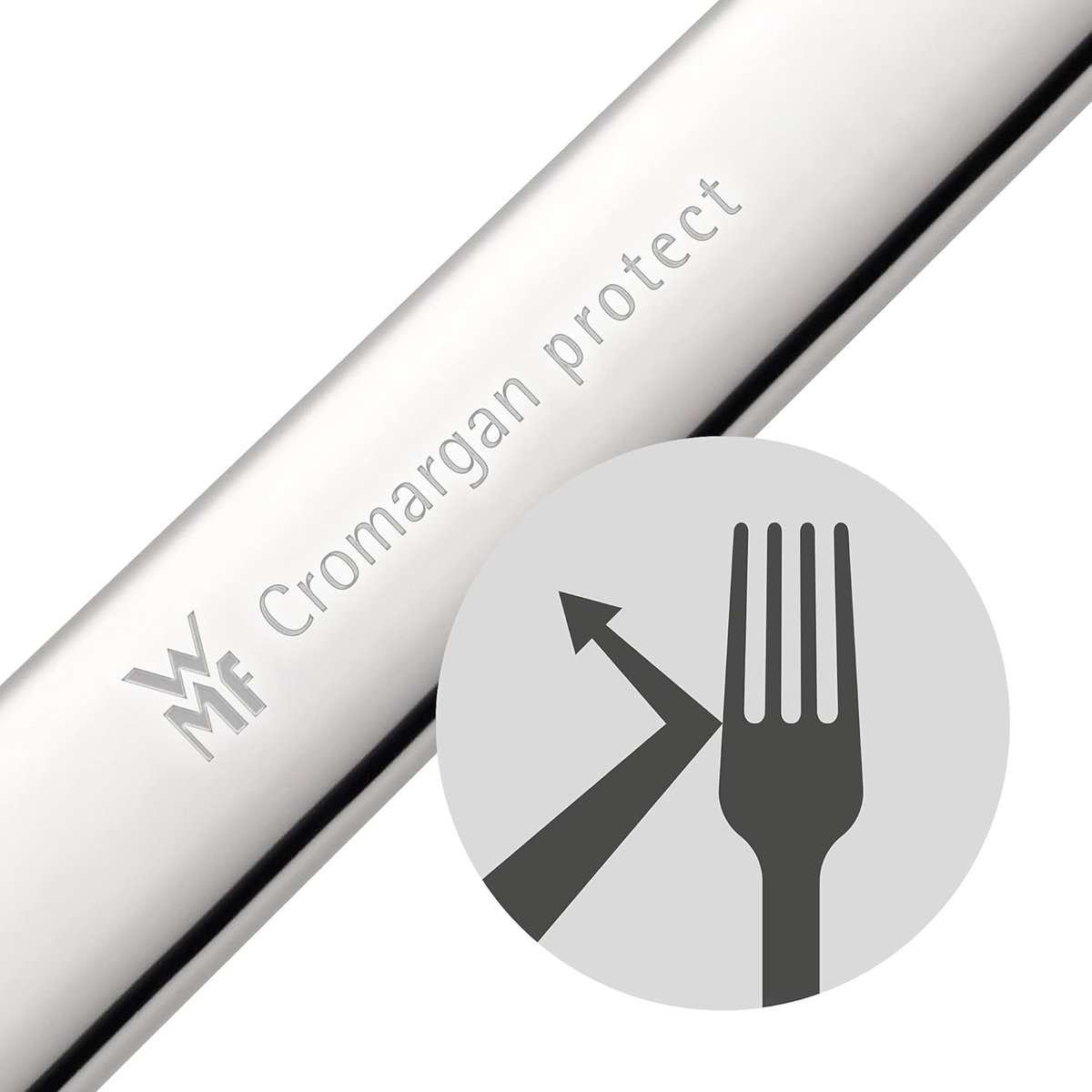 Serveervork - Bestekstuk - Vlees Serveren - Extreem Krasbestendig - 192 cm - Zilver