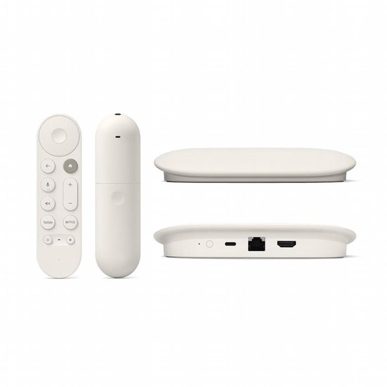Google TV Streamer - 4K HDR - 32 GB opslag - Chromecast | bol