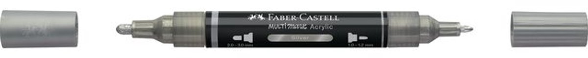 Acrylmarker Faber Castell Multimark 251 silver - FC-185951