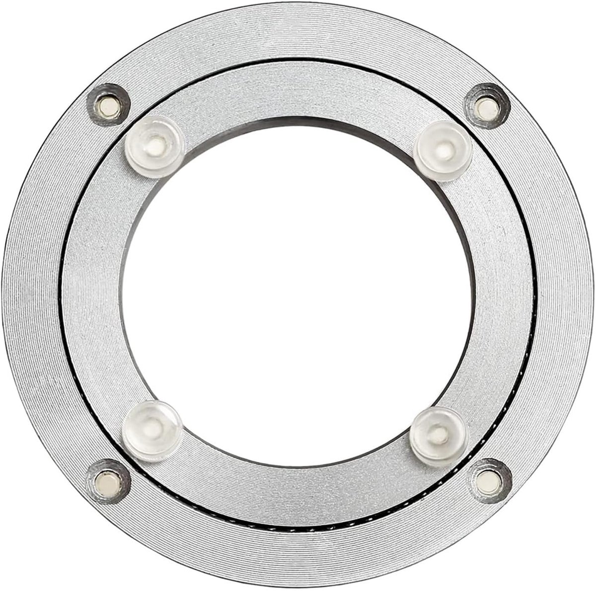 Draaibare Plaat - Luie Susan - Keuken Tafel - Zware Robuuste Constructie - 305 cm - Zilver