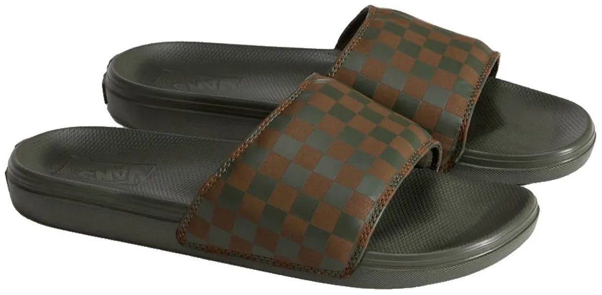 Vans La Costa Slide-on Slippers Man Obsidian Fern