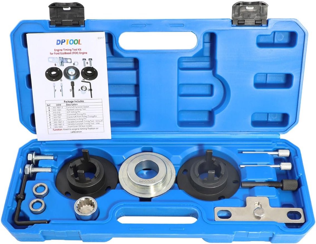 Motor Timing Gereedschap - Krukas Vergrendeling - Motoronderhoud - Specifiek Voor 1.0L Ecoboost - 39.8 x 16.4 x 7.2 cm
