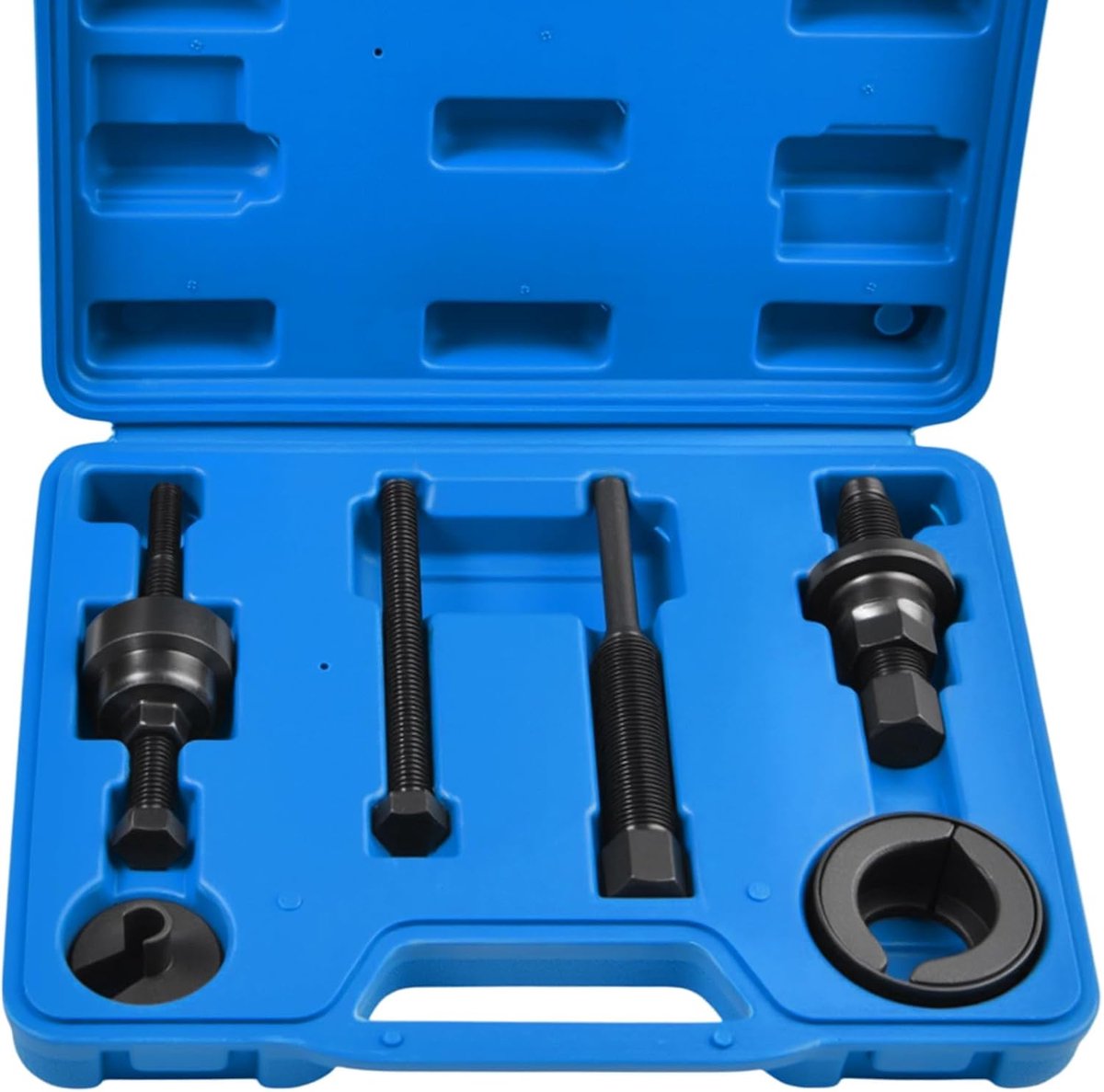 Stuurbekrachtiging Pomp Gereedschap - Katrol Verwijderaar - Auto Onderhoud - Compleet Installatie Kit - 230mm - Zwart
