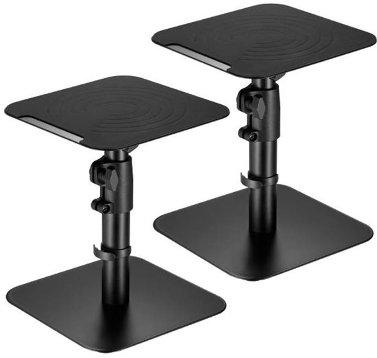 Universele luidsprekerstandaarden – set van 2 – kantelbaar – tot 15kg