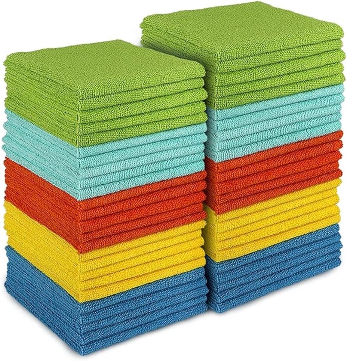 Set van 50 absorberende schoonmaakdoeken voor alle oppervlakken
