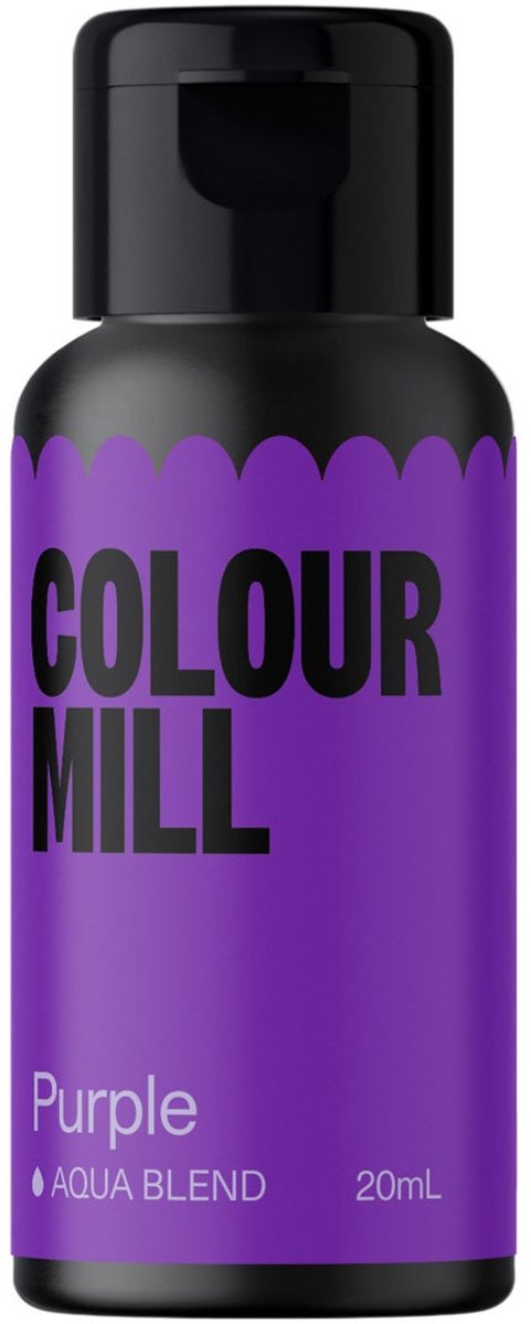 Colour Mill Aqua Blend Purple 20ml BBD Discount