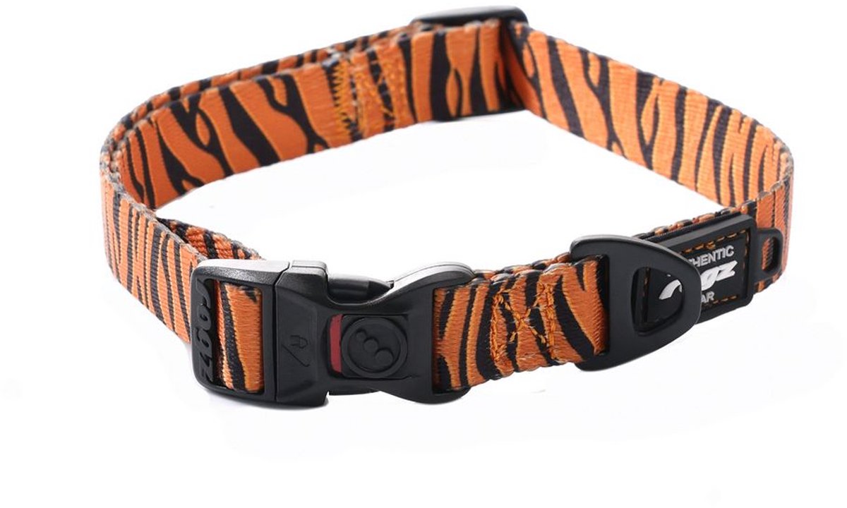 Rogz Fusion Halsband Tiger - Hondenhalsband - L