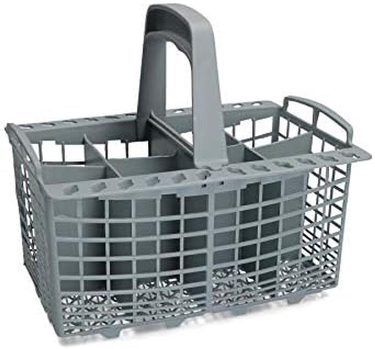 Vaatwasser Bestekmand - Bestekhouder - Vaatwasmachine - Standaard Model - 24x18x14 cm - Grijs