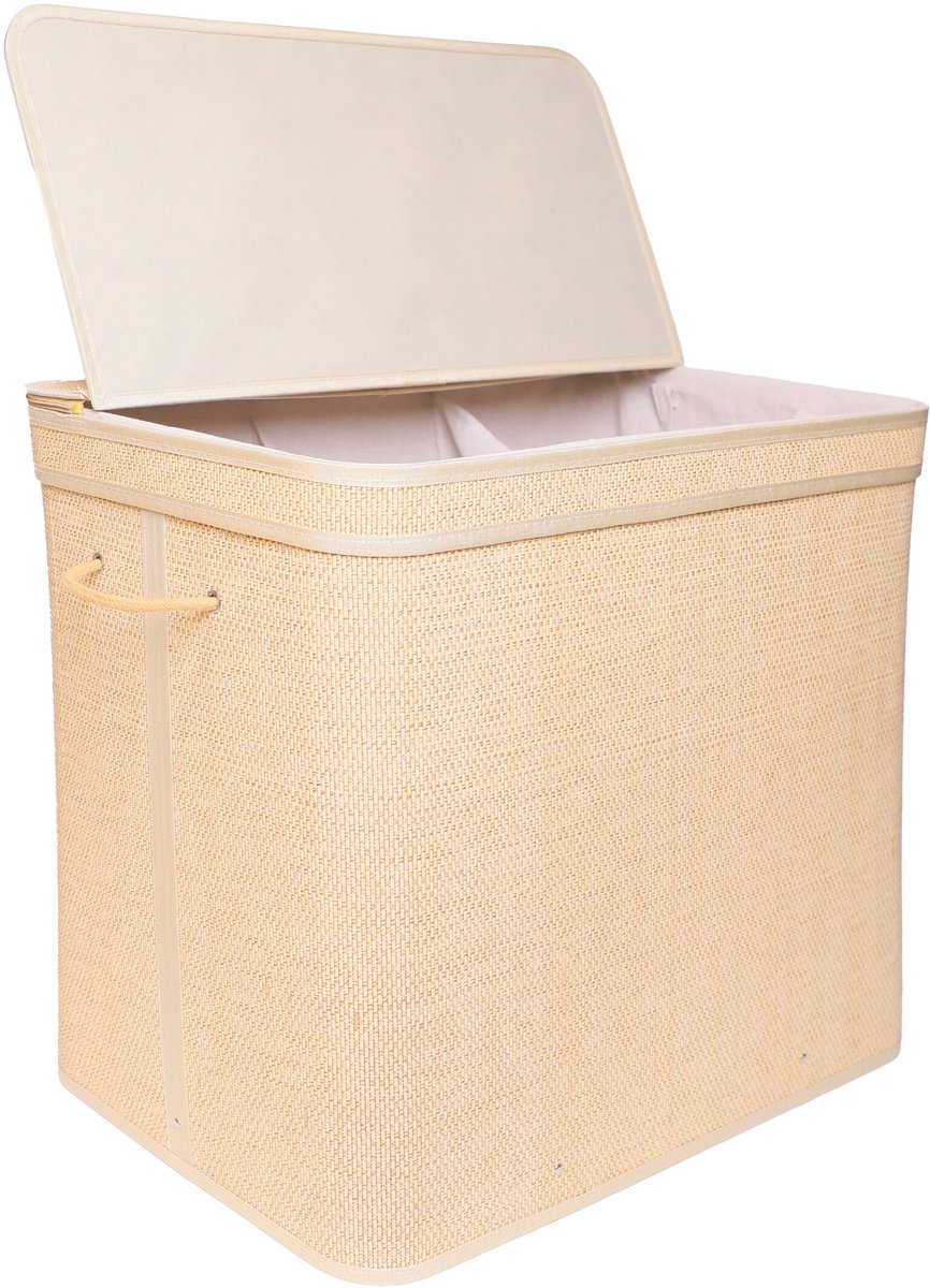 Wasmand - 67x61x44 cm - naturel