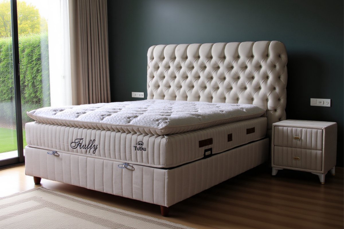 BSS Bedding Fluffy - Complete Boxspring - Boxspring - Bedden - Ebubekir Atabey - €1.230,00
