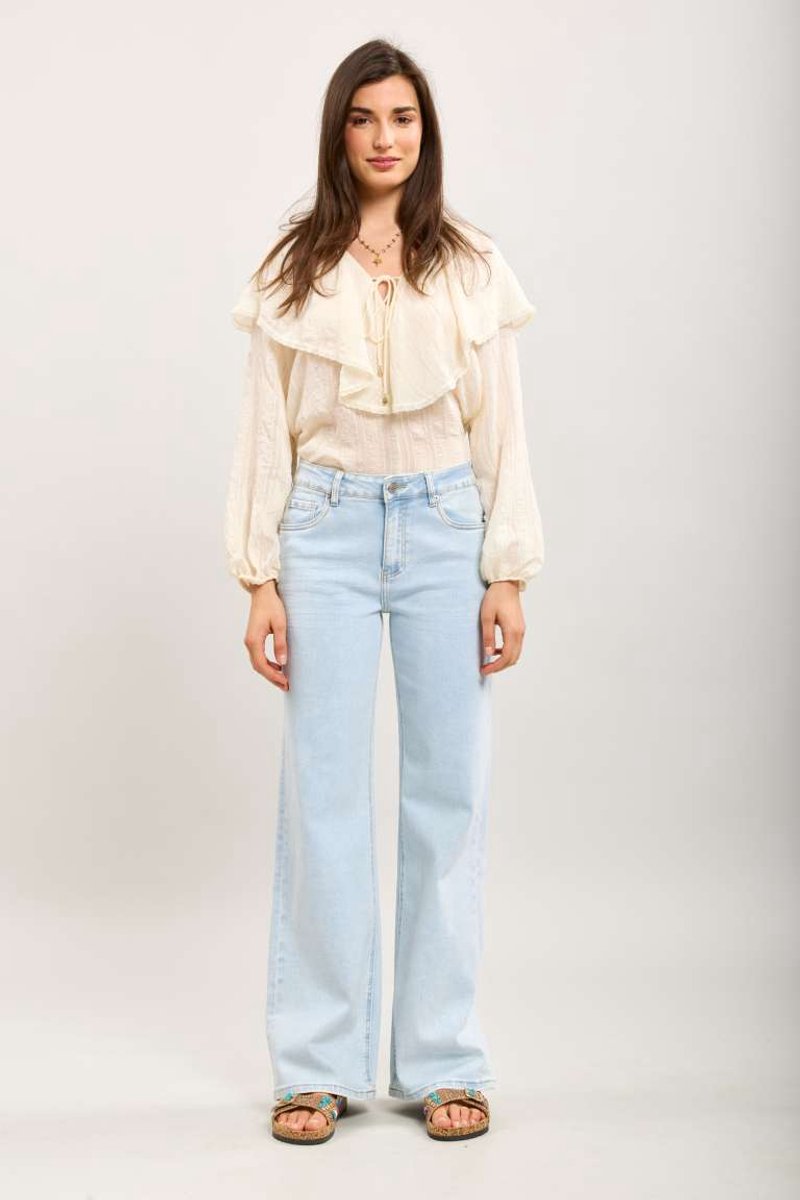 Toxik3 - jeans bleached straigh fit