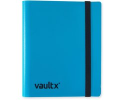 Vault X 4-Pocket Strap Binder - Verzamelmap - 160 Kaarten/Blauw