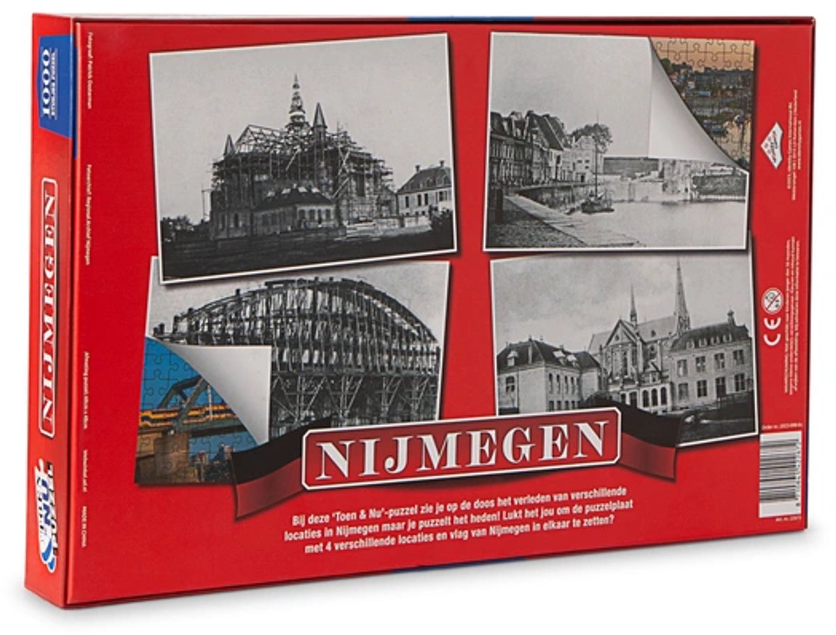 Puzzel - Toen & Nu - Nijmegen