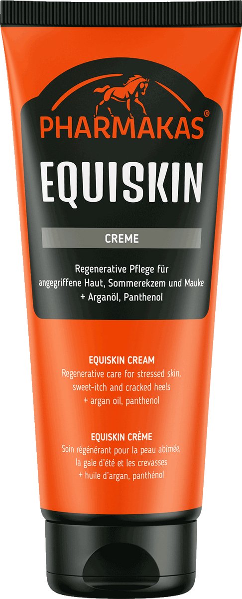 Huidverzorging voor paarden crème Pharmakas Equiskin