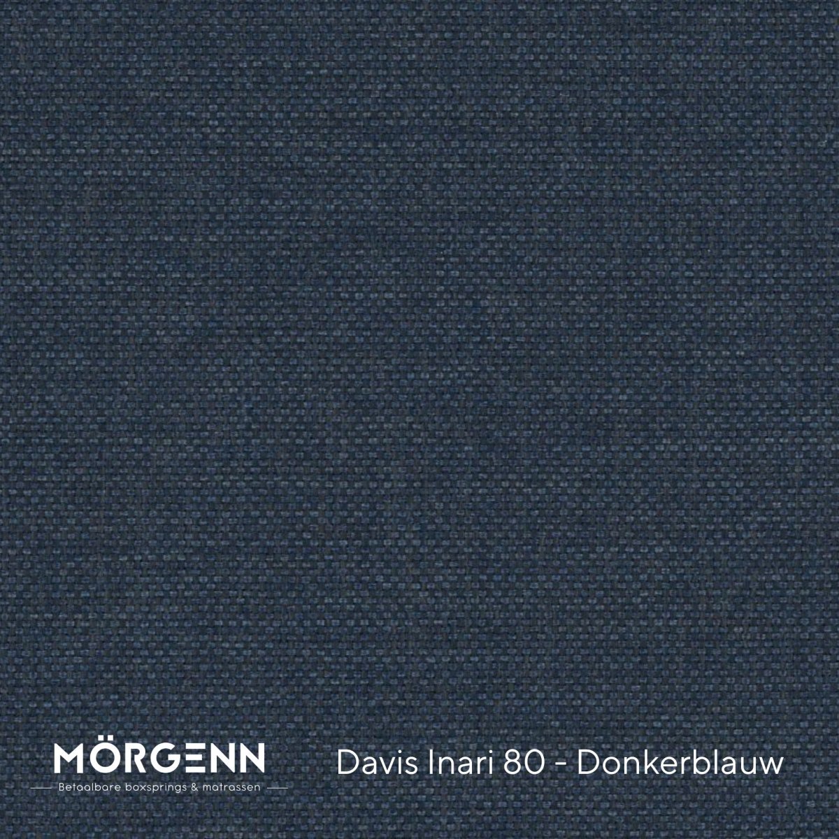 Mörgenn Davis Inari Stofstaal - Meubelstof voor Boxspring en Bed - Donkerblauw