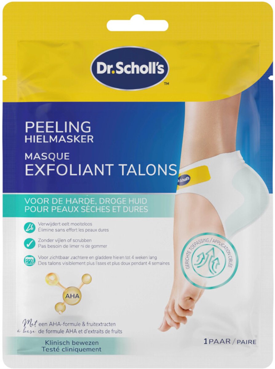 Scholl Expert Care Peeling Hielmasker - 3 x 1 paar - Voordeelverpakking