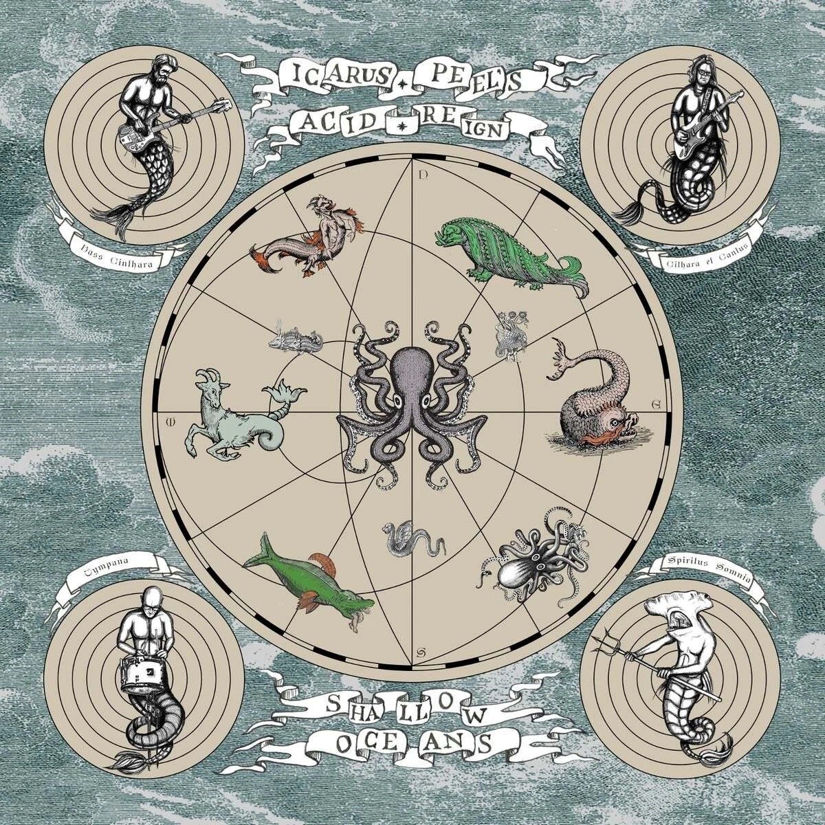 Icarus Peel's Acid Reign - Shallow Oceans (LP)