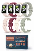 Set van 4 Bandjes Geschikt voor Samsung Galaxy Fit3 / Fit 3