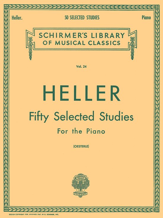Fifty Selected Studies for the Piano - cover