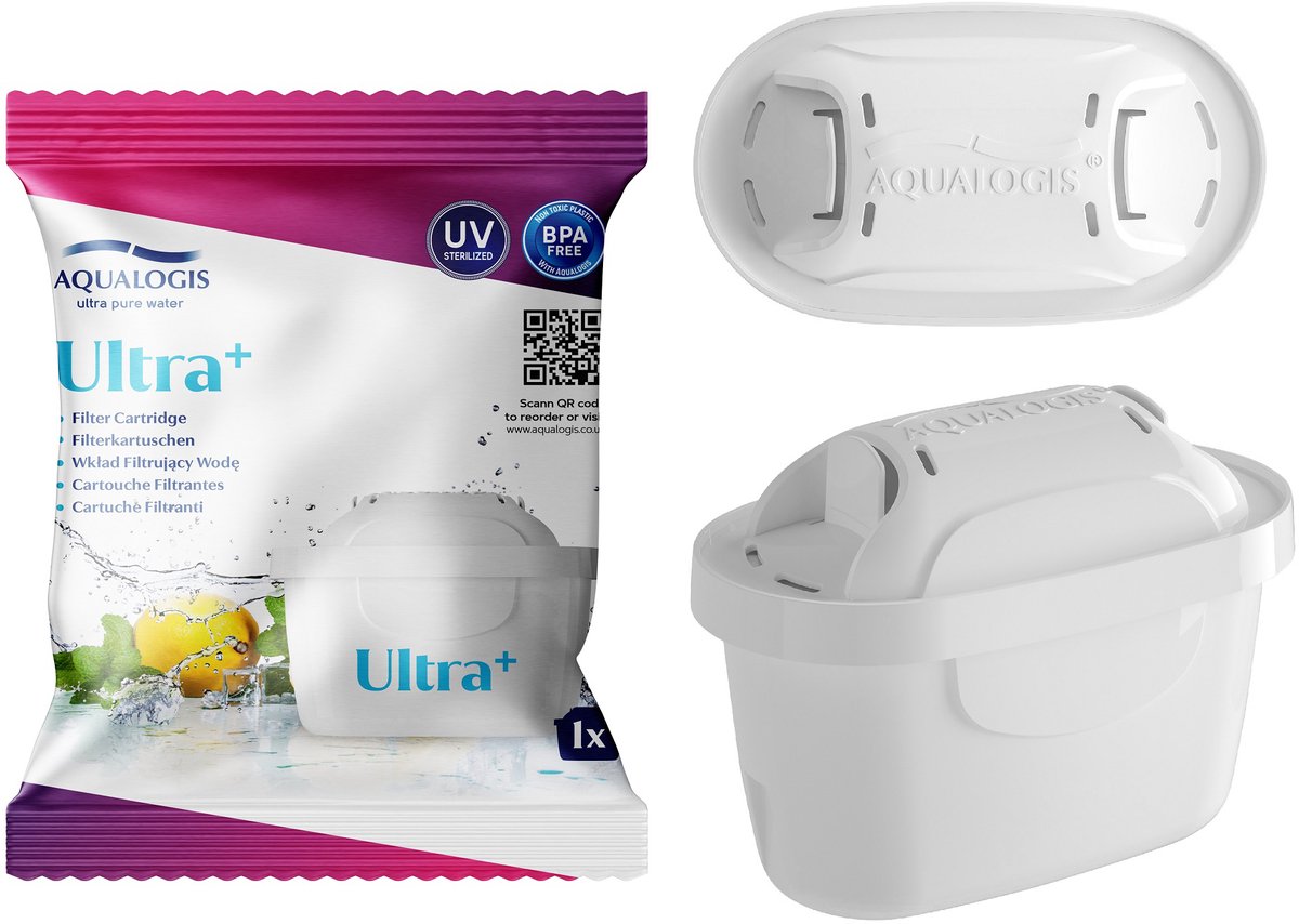 Aqualogis Ultra+ Waterfilter - Verbeter de Smaak en Bescherm Uw Apparaten