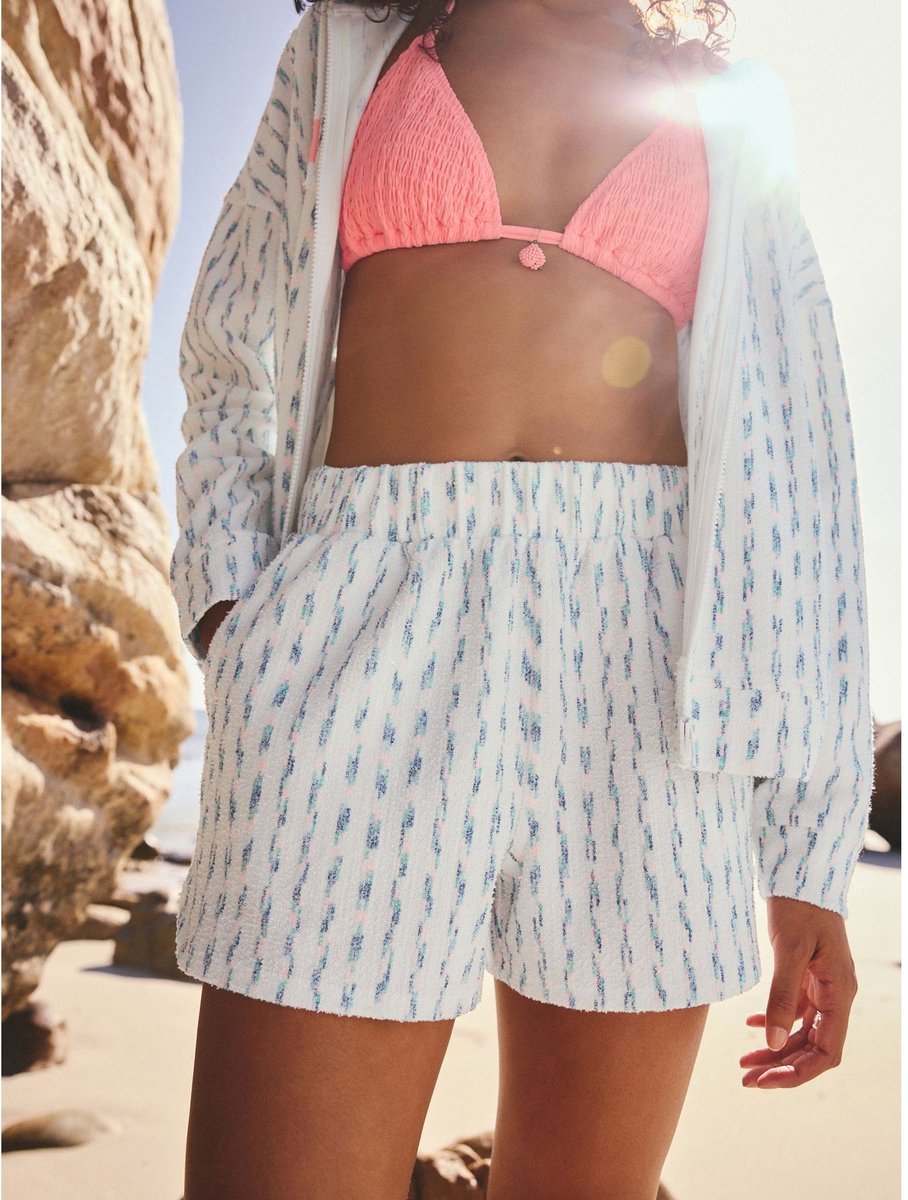 Next - Dames - Badstof short - Wit