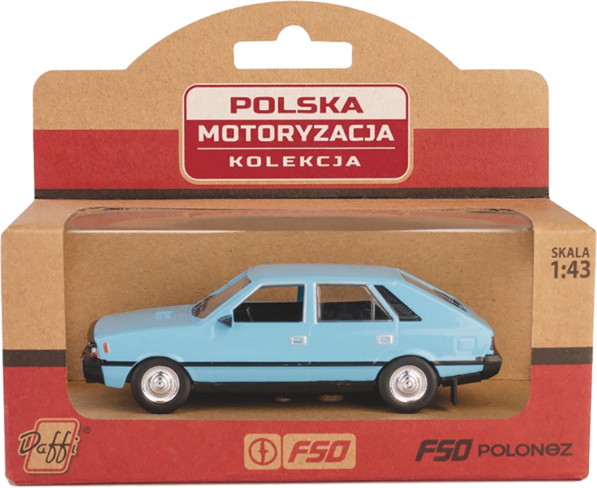 Daffi Polonez Serie - Speelgoedauto - Blauw - Schaal 1:43