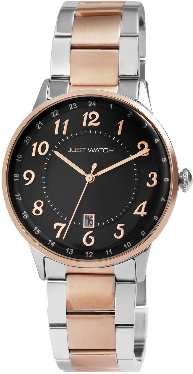 JUST WATCH Herenhorloge van roestvrij staal Lieran Just Watch herenhorloge met roestvrijstalen band