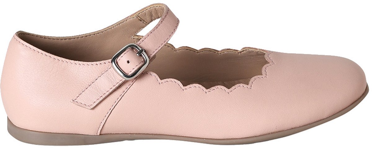 Vertbaudet Ballerinas meisjes leer feston