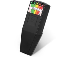 K2 Mete - Elektromagnetische stralingsdetector - EMF meter - EMF detector - Detectie apparaat - Stralingsmeter - HSP – Hoogsensitief - Voor Thuis/Kantoor - Batterijgevoed - Zwart - LOUZIR