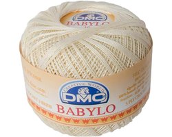 Babylo Haakgaren Grootte 20 - Zacht Katoenen Garen voor Decoratie - 100 g, 800 m, 3 Kleuren