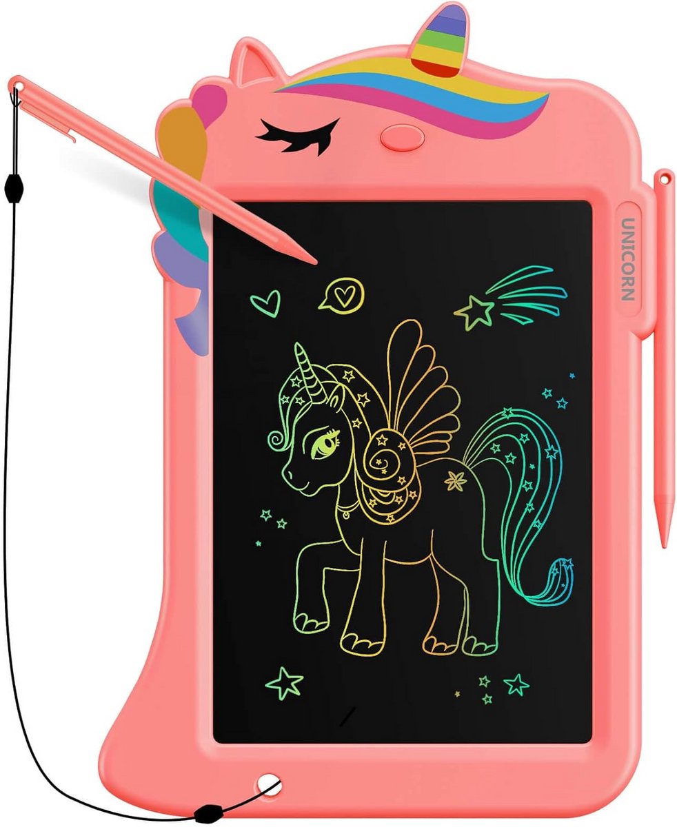 Unicorn LCD Tekentablet voor Kinderen - 8.8 Inch Schrijfbord