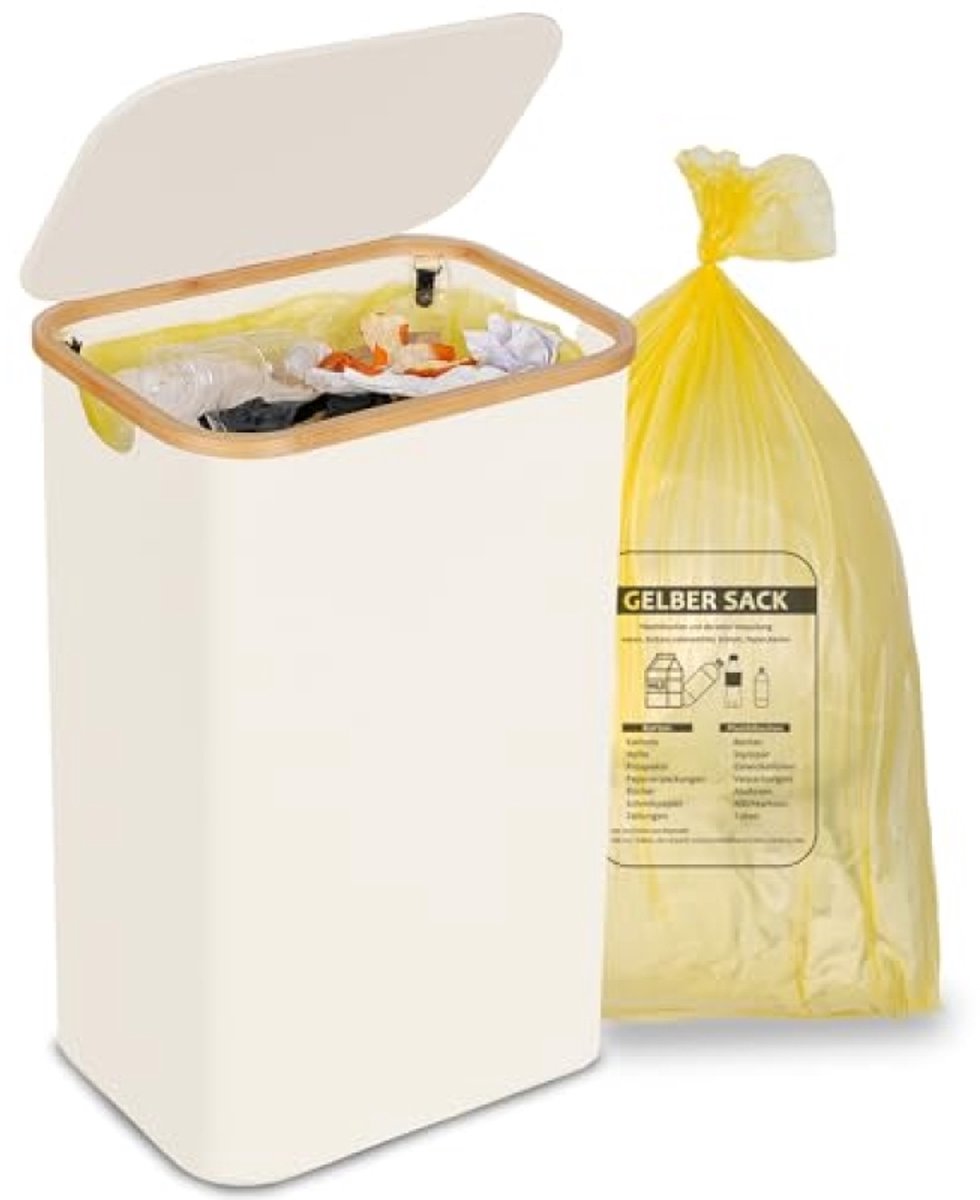 PromoHome Uittrekbaar Vuilniszakhouder - Zwarte houder voor 100L zakken, stevig frame