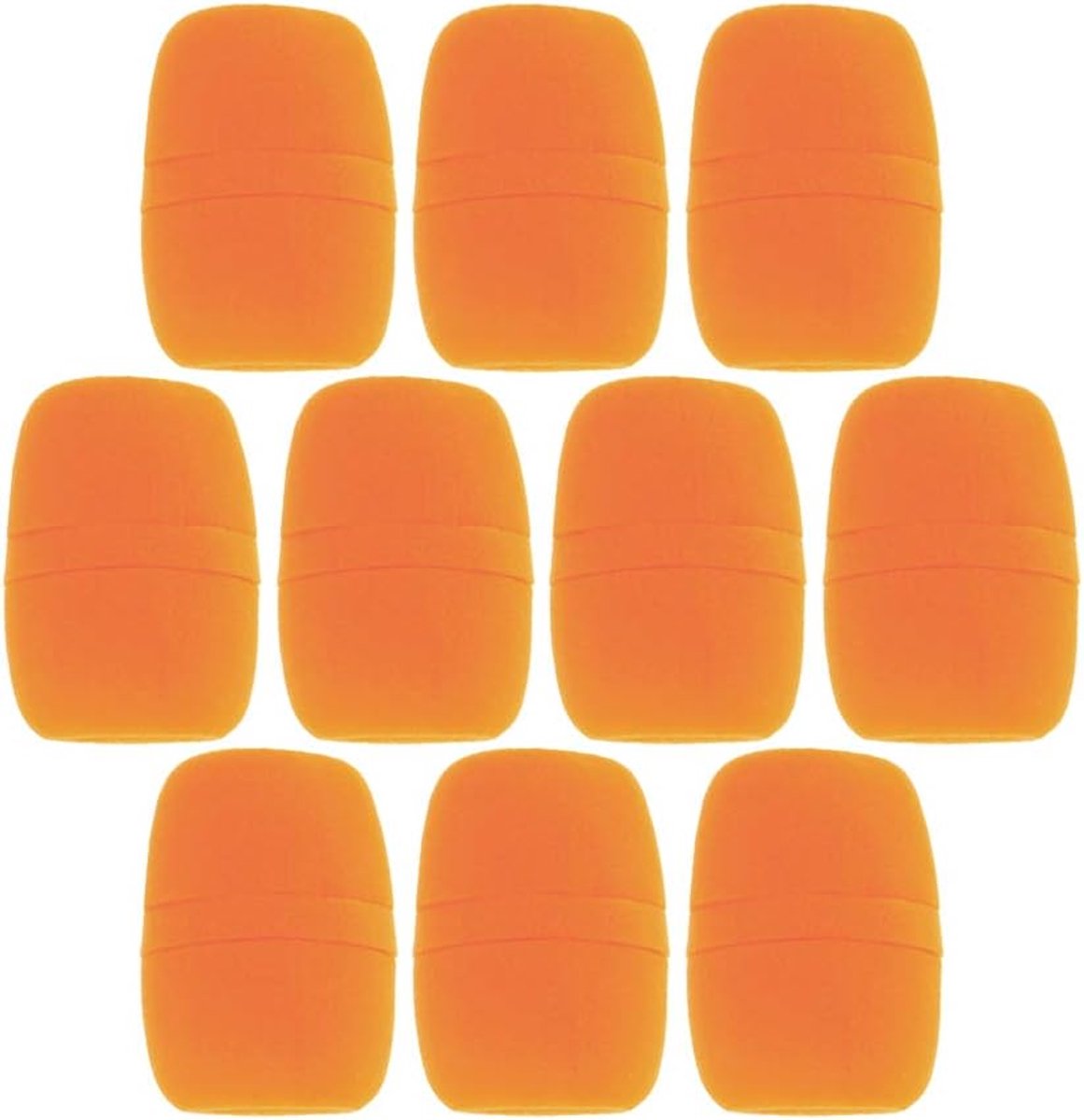 10 Stuks Schuim Rubberen Microfoon Windscherm Hoes voor Handmicrofoon