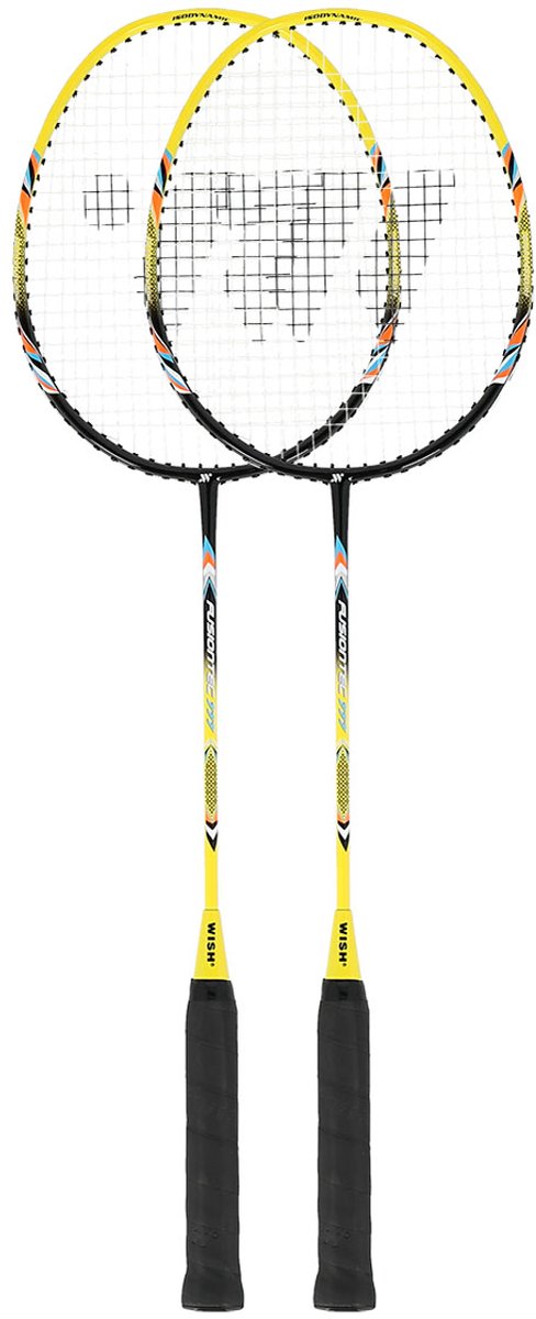 Wish Fusiontec 777K - Badmintonset - Staal-Aluminium - ISODYNAMIC