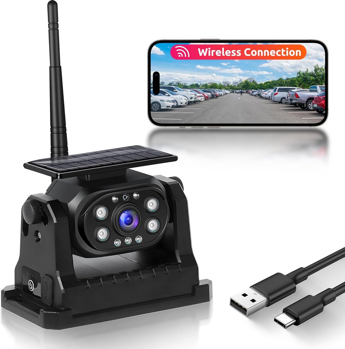 Auto Radio - Autoradio Muziek - Muziek Luisteren - Smartphone Connectiviteit - 26.9 x 18.1 cm