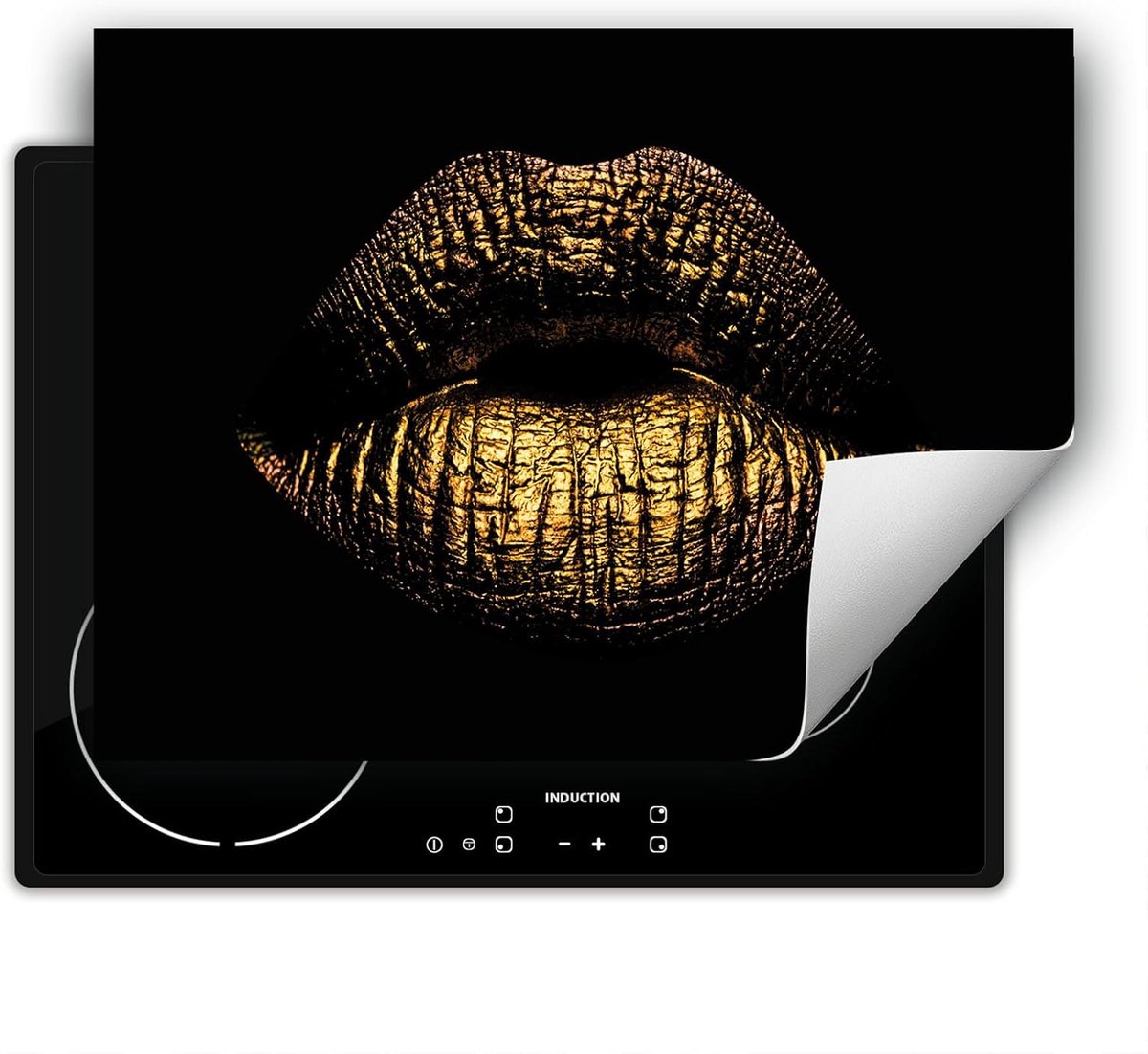 Beschermingsmat voor Inductiekookplaat - 80x52 cm - Goud