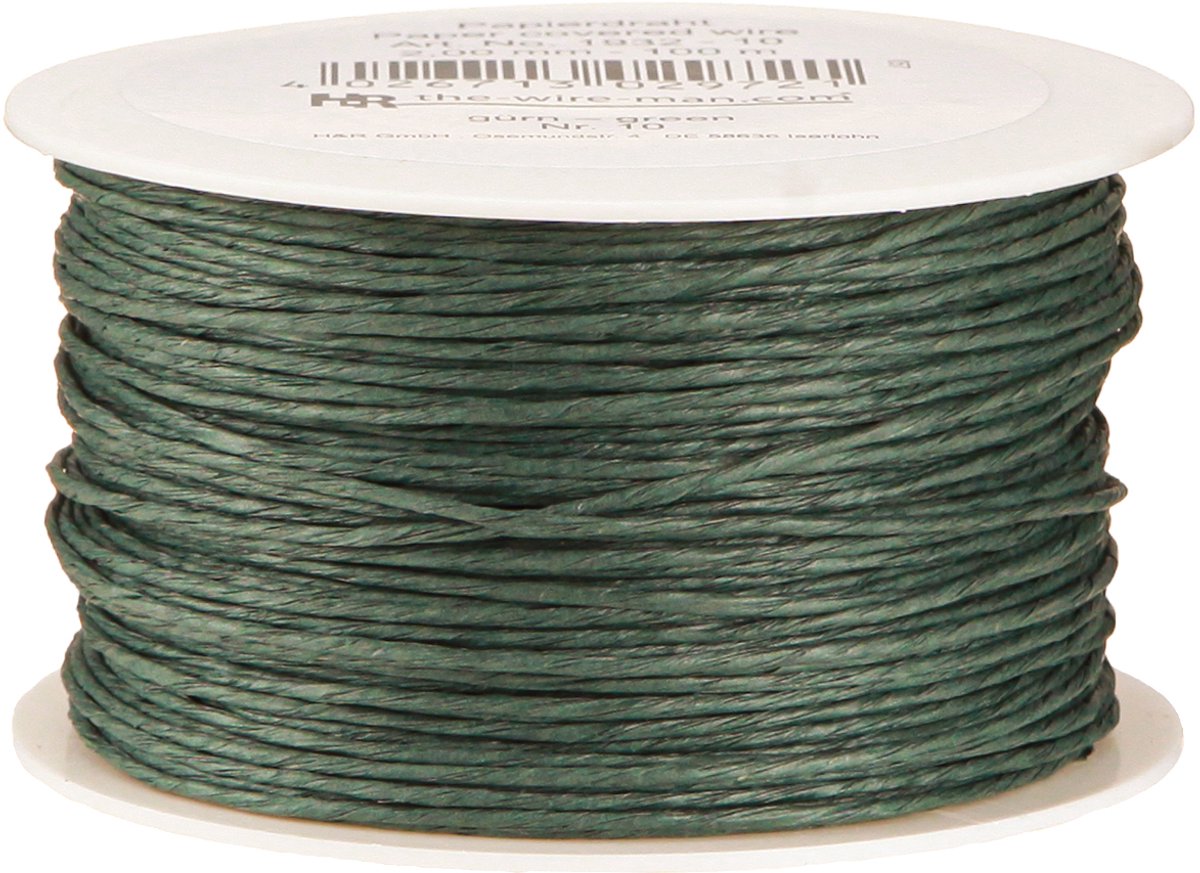 H&R - Papierdraad | Groen | 2 mm x 100m