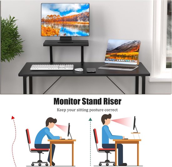 Inklapbare Bureau voor Thuiskantoor, Studeren en Laptop - Compact en Stabiel — afbeelding 4
