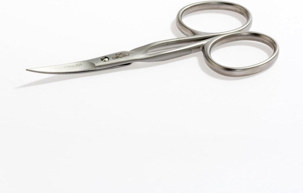 Nagelschaar en Huidschaar voor Linkshandigen - RVS, Gebogen en Scherpe Punt - 9,5 cm
