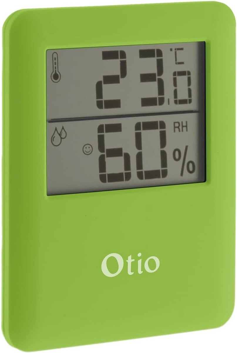 Digitale Binnen Thermometer en Hygrometer met Kleurenweergave en Min/Max Meting