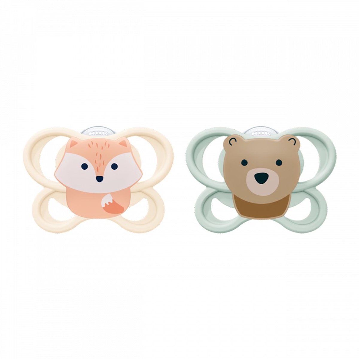 NUK MommyFeel Perfect Match Air fopspeen siliconen 0-2m - Speen