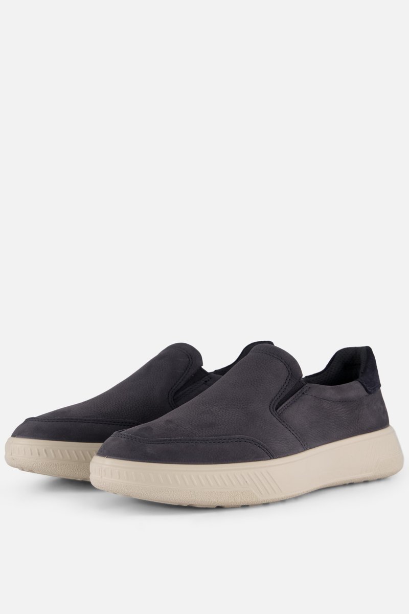 Ecco Move M Slip-on Instappers blauw Leer - Maat 45