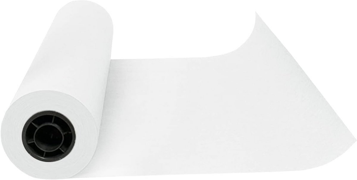 Grote Witte Rol Kraftpapier voor Cadeaupapier, Knutselen en Verpakken