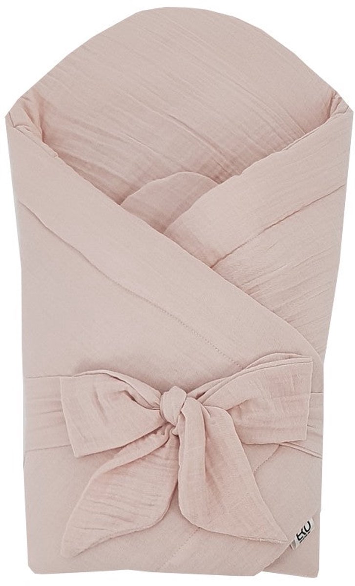 Muslin Swaddle Blanket with Coconut ROSE PINK