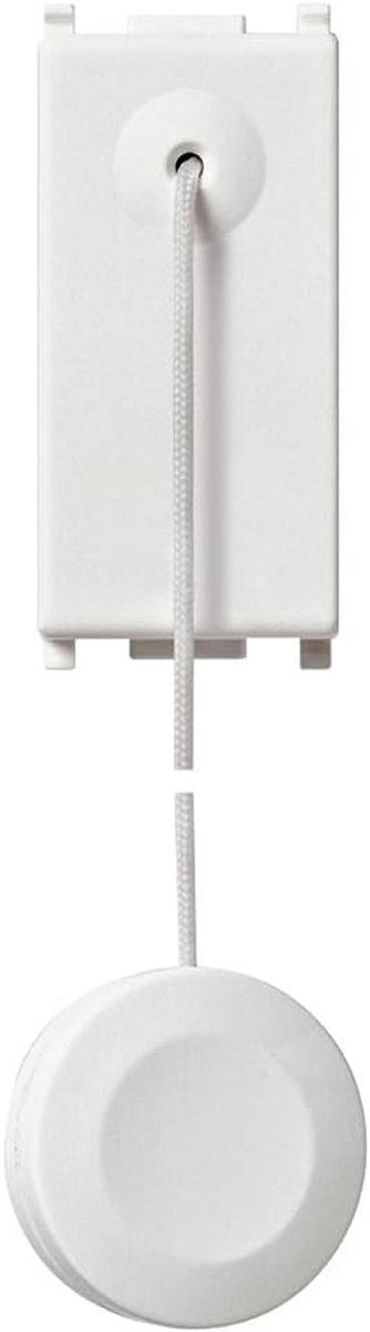 Witte Elektrische Drukknop voor Modulair Schakelsysteem