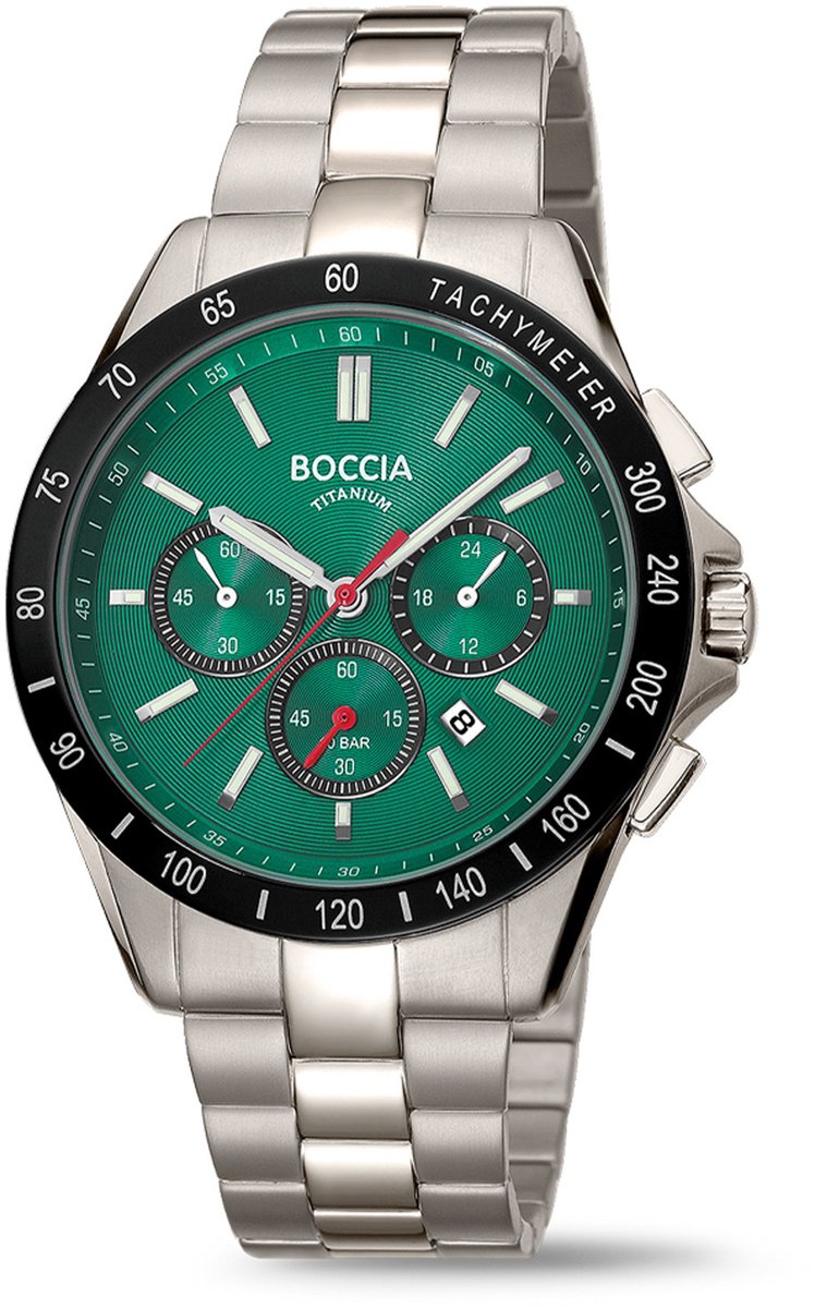 Boccia herenchrono Titanium 42mm