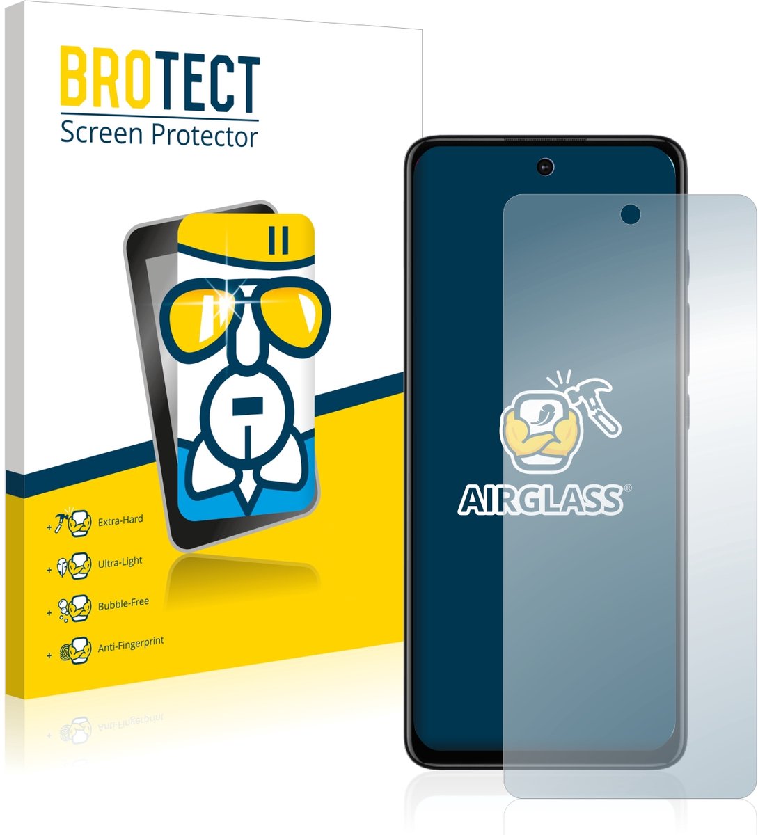 Screenprotector voor Motorola Moto G60S Beschermglas transparant