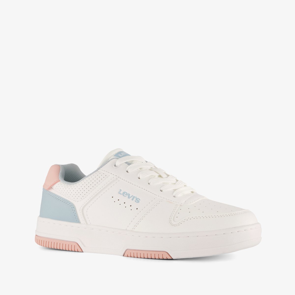 Levi’s sneakers pastel – Uitneembare zool Wit