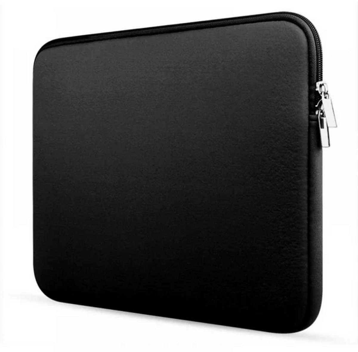 Laptophoes - Laptop sleeve met rits - 33x23cm - 11 inch - Laptop beschermer / protection - Neopreen - Computerhoes - Zwart - Jonyx